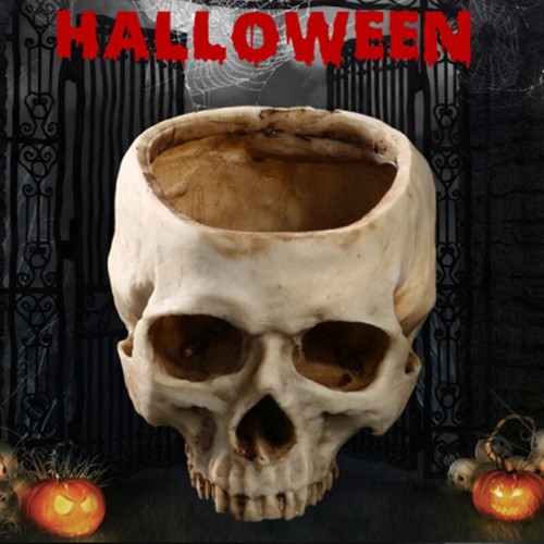 Artificial human skull design - skull,