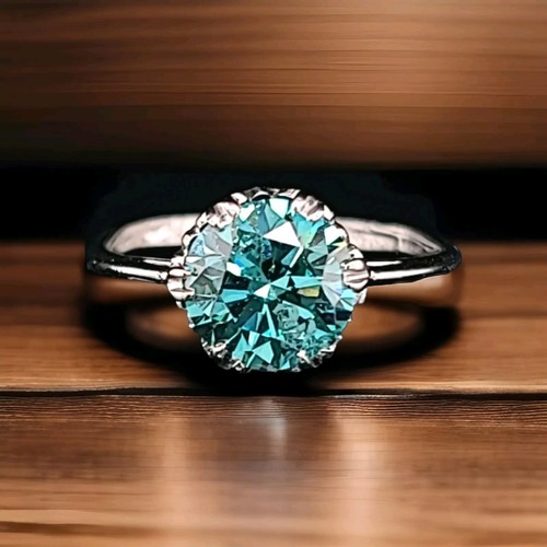 12ct platinum vintage - 2.12ct.,