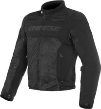Dainese Air Frame D1 Tex Motorcycle/Motorbike Summer Mesh Air vent Jacket Black