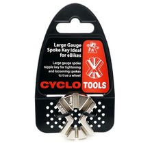 Cyclo Bike Tool Spoke Key Adjuster Cycle Spanner Large Gauge 3.7mm 3.96mm 4.4mm