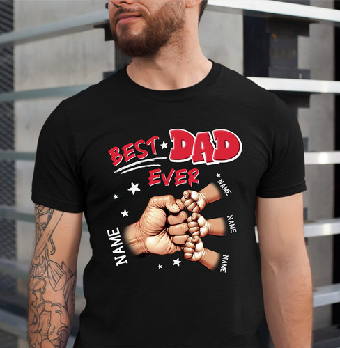 Best dad ever personalised - best,