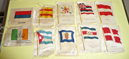 Vintage silk cigarette - 10,