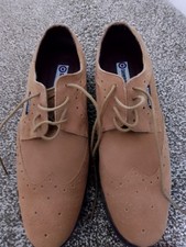 Lambretta Suede shoes Brogues Size 8 Brand New No Tags Never Worn No Box New