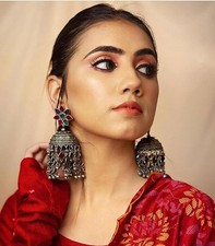 Afghan kuchi earrings banjara - afghan,