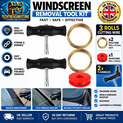 Car windscreen removal tool - windscreen,
