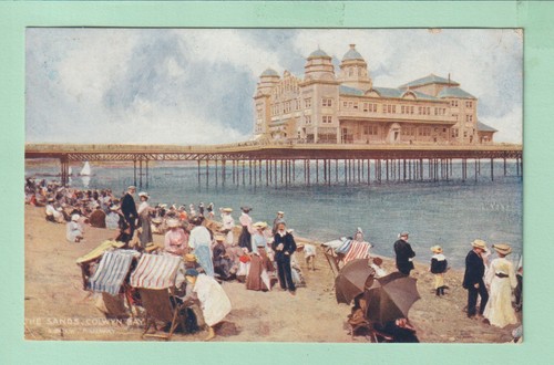 Wales postcard the sands - wales,