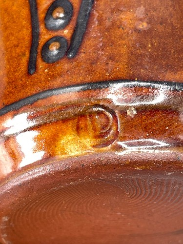 Gorgeous treacle glaze signed - gorgeous,