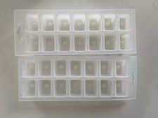 Plastic Ice Cube Tray 14 Rectangular Cube Capacity X 2