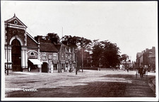 Cannock Town Staffordshire. 1923 Postally Used  Real Photo Postcard
