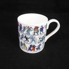 McLaggan Smith Bone China Mug with William Shakespeare Plays Design 8.5cms Tall