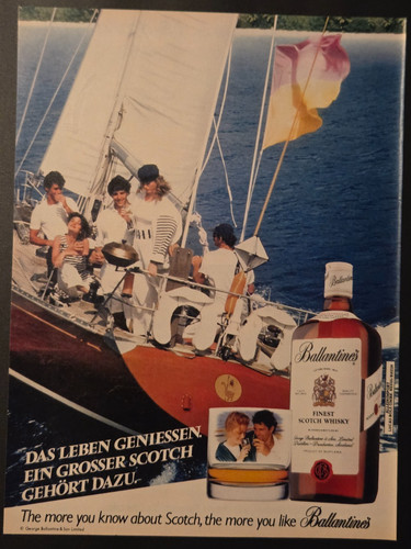 Ballantines scotch whisky - ballantines,