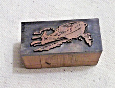 Letterpress Print Block, Cabin