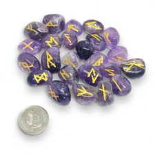 Bag of 25 Genuine Amethyst