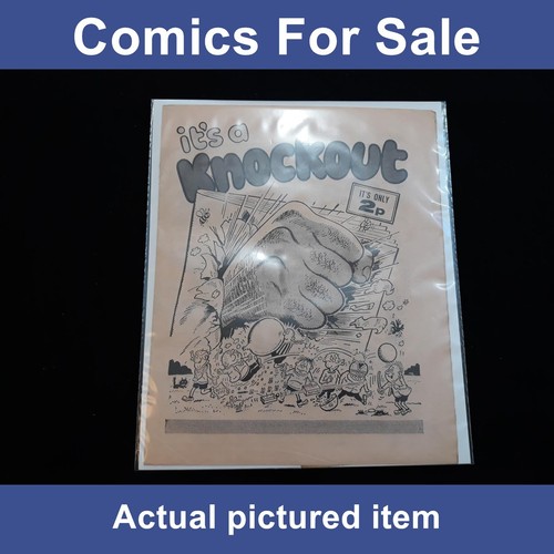 Knockout relaunch comic rare - relaunch,
