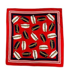 Vintage Red White Blue Sailor Nautical Scarf