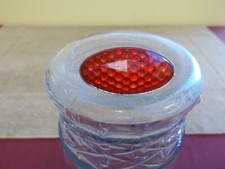 Vtg bicycle cats eye red - vtg,