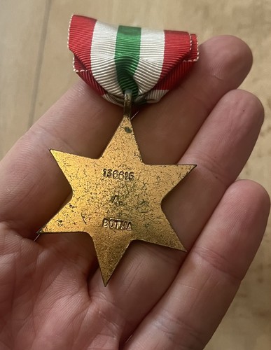 British ww2 italy - italy, star