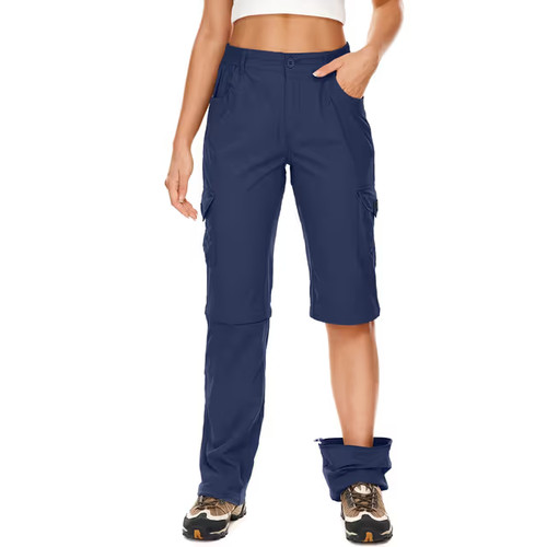 Women convertible zip - zip, off