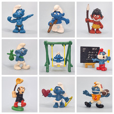 Vintage Smurf Figures - Peyo -