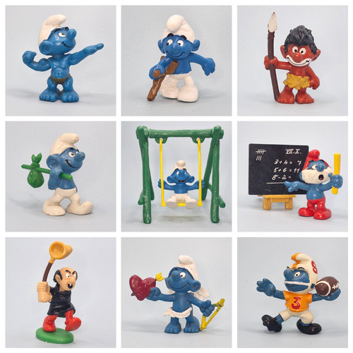 Vintage smurf figures peyo - vintage,