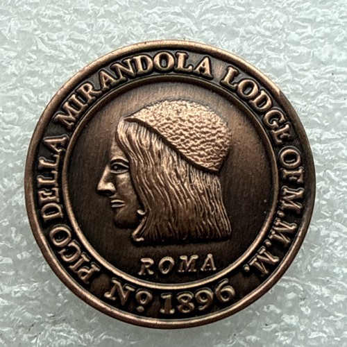 Italian masonic token pico - token,