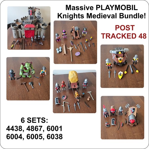 Playmobil castle 6001 bundle - playmobil,