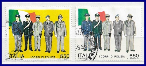 Italian stamps used republic