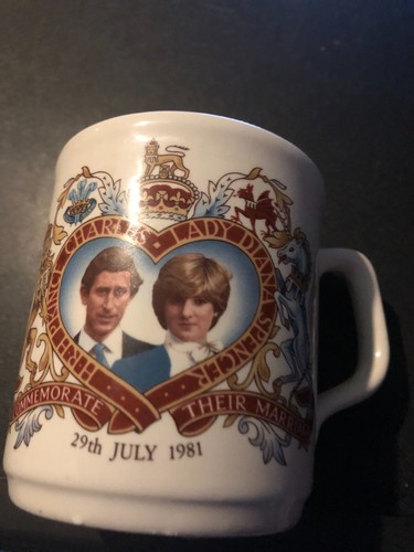 Vintage mug prince - charles, +