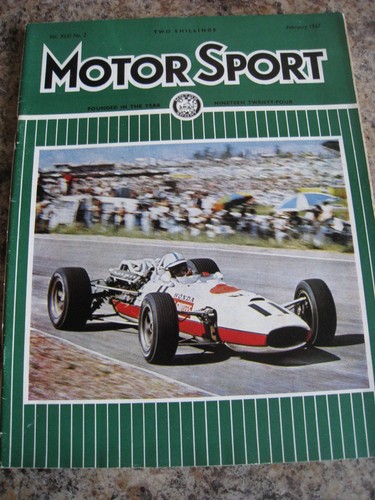 Motor sport feb 1967 elcosine - motor,