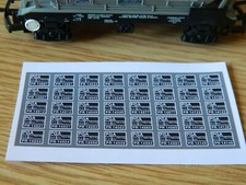 Alternative numbers Decals for