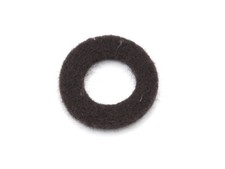 Top Cap Felt Set of 3 for Trumpet, Cornet Baritone - Black