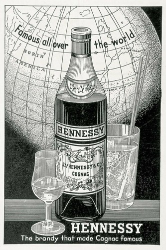 Hennessy cognac brandy advert - hennessy,
