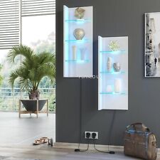 White Display Cabinet High