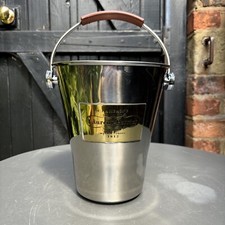 Laurent Perrier Champagne Ice Bucket Leather Handle