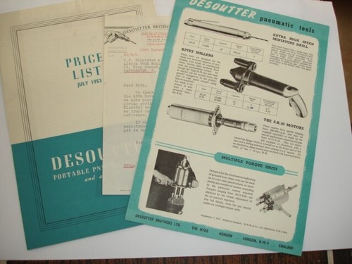 Vintage 1953 desoutter - 1953,