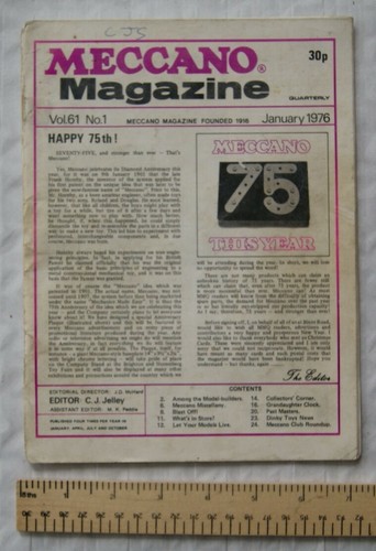 1976 meccano magazine 61 - meccano, v.61