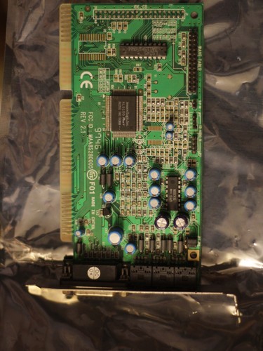 Isa sound card - sound, avance