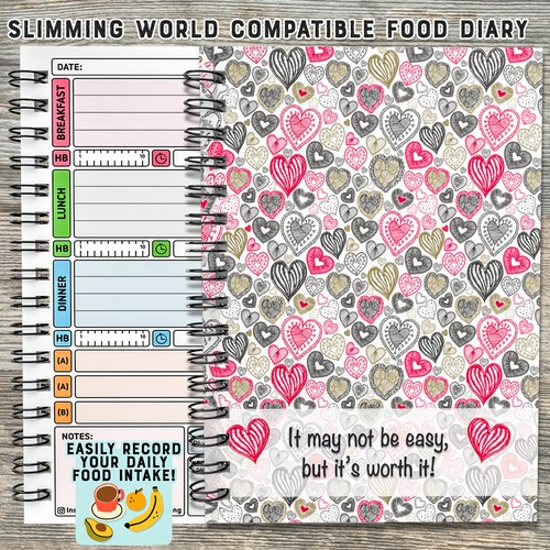 Food diary diet slimming - diary,