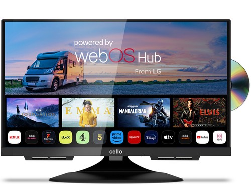 Cello inch smart tv - inch, dvd