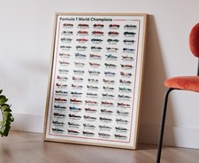 F1 World Champions Poster
