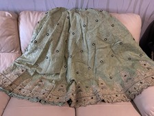 Asian Mehndi Green Embroidered