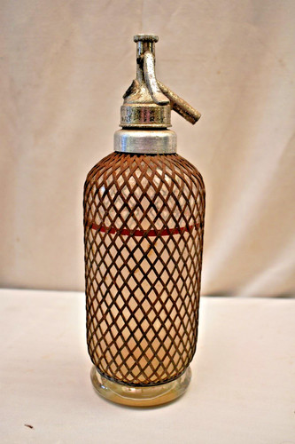Vintage seltzer soda syphon - soda,