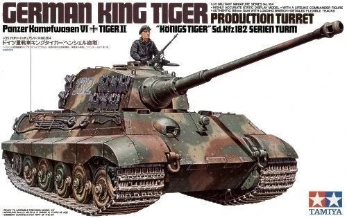 Tamiya 35164 king tiger tank - tamiya,