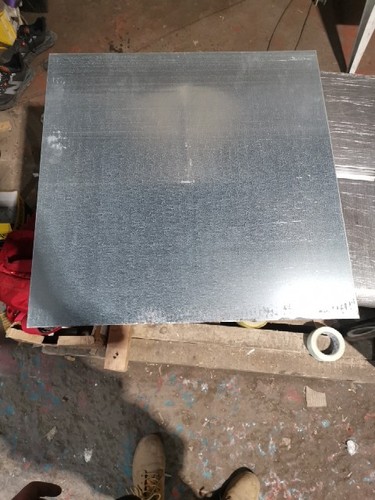 3mm galvanised mild steel - galvanised,