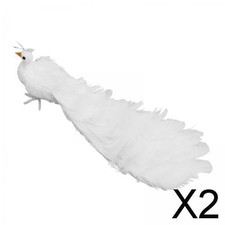 2x White Peacock Simulation