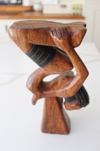 Hand carved african tribal - hand,