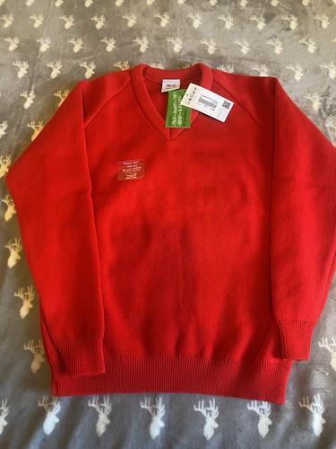Courtelle red neck childrens - red, v