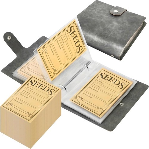 Garden seed storage organisers - garden,