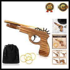 Unique Wooden Rubber Band Gun