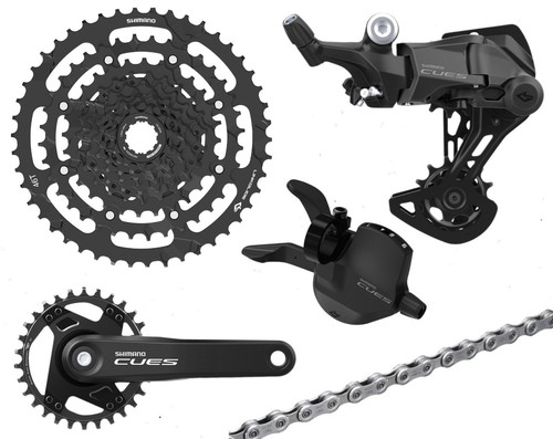 Shimano cues speed groupset - shimano, 9-speed